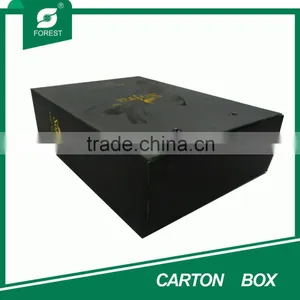 PROFESSIONAL AND CUSTOMIZED BLACK CARTON BOX thumbnail-1