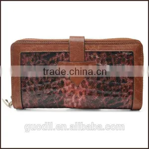 Long Style Genuine Leather Wallet For Women And Men thumbnail-1