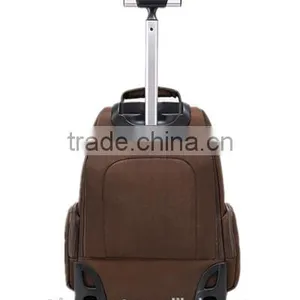 Hot Trendy 600d Computer Rolling Trolley Travel Backpack With Wheels thumbnail-3