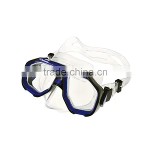 Adult Diving Mask Snorkel Tube Set With 36-47 Size Fippers thumbnail-3