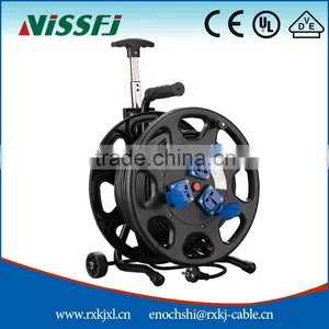 IP44 Electric Cable Reel Drum Stand thumbnail-1