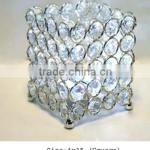 Crystal T-light, T-light, T-light Holder, Wedding T-light Holder, Decorative T-light Holder thumbnail-1