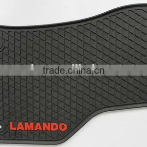 2016 Customized New Full Set Position 3D PVC Rubber Car Floor Mats For VW LAMANDO thumbnail-4