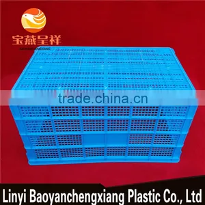 1035x678x540mm Plastic Vegetable Basket for Transportation With Wheels thumbnail-4