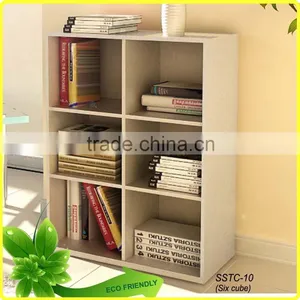 Wood Material and Mdf Type 6 Cube Organizer Storage Case thumbnail-1