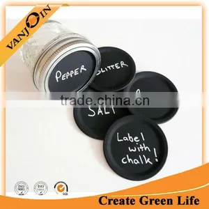 Mason Glass Jar Chalkboard Lid thumbnail-1