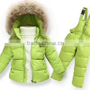 2016 Latest Model of Baby Winter Wear Down Jacket and Pant Set thumbnail-1