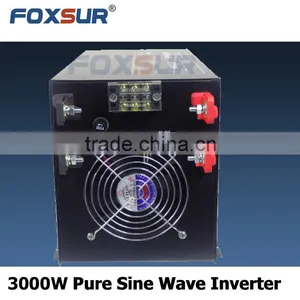 3000W LCD Display High Quality Full Power Big Power Pure Sine Wave Inverter 12V DC to 110V AC, DC to AC Solar Power Inverter thumbnail-3