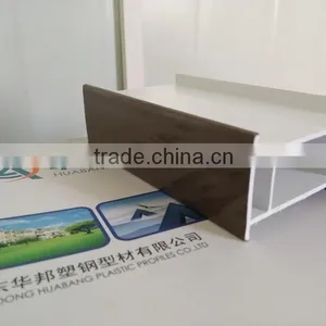 u Shape Pvc Profile 80 Fix Frame/China Factory/upvc Extrusion Profiles thumbnail-1
