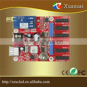 USB Brightness Adjustment WIFI+U Disk Led Display Control Card thumbnail-1
