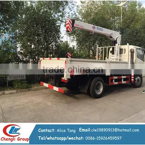 4 Ton Small Truck Crane Crane Trucks thumbnail-3