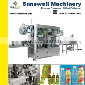 500ml Automatic Round Colored Wine Glass Bottle Labeling Machine thumbnail-4