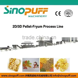"Automatic"2D/3D Pellet Making Machine/Panipuri Machine/Slanty Snack Pellet Machine Quality Choice thumbnail-1