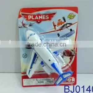 Cheap Kids Plastic Toy Plane Small Pull Back Airplane Toy thumbnail-1