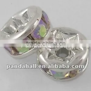 Unusual Beads for Jewelry Making, Grade "A" Rhinestone(RSB038NF-02) thumbnail-1