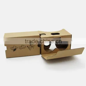 Cardboard 3d Video Glasses Virtual Reality vr Box 3D Videos With Headband thumbnail-3