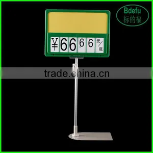 High Quality Promotional Display Stand Frames Sign Holder With Poster/small Sign Holder thumbnail-1