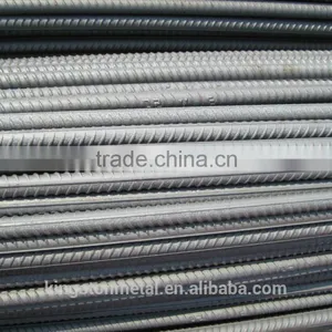HRB400 HRB 335 Steel Rebar, Deformed Steel Bar, Iron Rods for Construction thumbnail-1