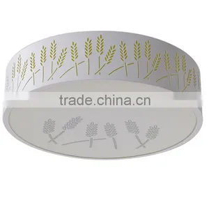 Hollow Out Wheat LED Ceiling Lamp 220V Round Modern Ceiling Light thumbnail-1