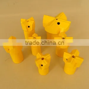 H25 H-thread Steel Cross Button Bit for Rock Drilling Tools thumbnail-1