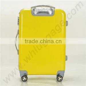 ABS+PC Material Bright Yellow Trip Luggage, PC Luggage thumbnail-2