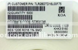 Resistor TLR2BDTD16L00F75 thumbnail-1