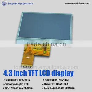 Competitive Price 4.3 Inch 480*272 TFT Lcd Moudle 24bit RGB Interface Touch Screen Panel Quality Choice thumbnail-5
