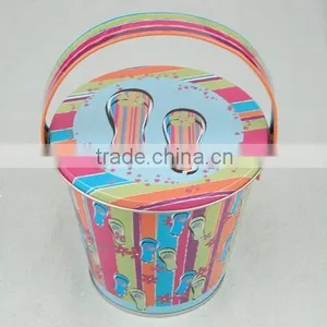 Tin Ice Bucket With Handle, Diameter (Top) 108 x 98mm thumbnail-2