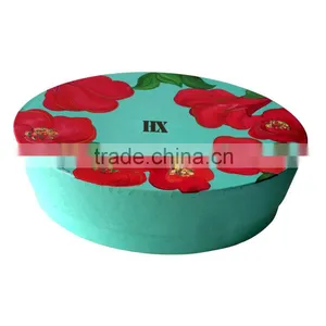 Small MOQ!Paper Cardboard Custom High Quality Green Rounded Flip-open Cover Cake Box thumbnail-2