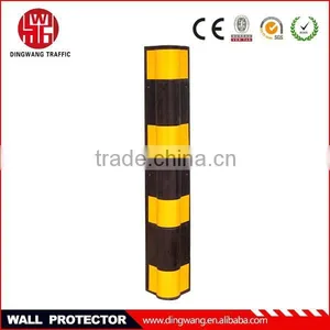 Black and Yellow Round Angle Wall Corner Protector thumbnail-1