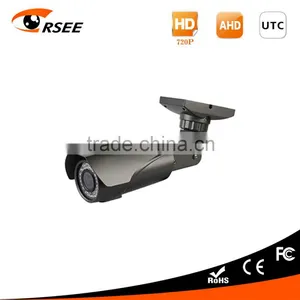 AHD Camera 1.0mp 2.8-12mm Zoom Lens ir Distance 40m 24 Months Warranty Bullet Camera thumbnail-1