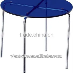 Round Acrylic Coffee Table thumbnail-1