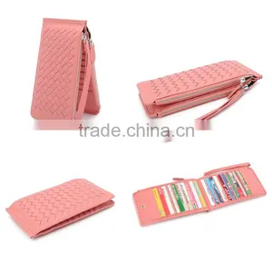 Genuine Leather Wallet Security Ladies Party Clutches Purse thumbnail-4