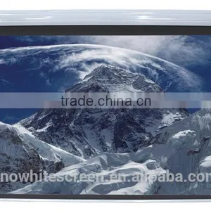 Luxury Motorized Projection Screen for Home Cinema/office/projector Screen 100'' 120'' thumbnail-1