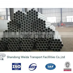 Hot Dip Galvanized Steel Pipe Post for Highway Guardrails thumbnail-3