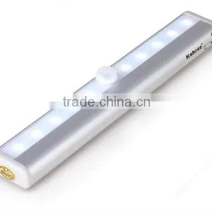 Portable Wireless Motion Sensing LED Closet Night Light Stick-on Anywhere(Rechargeble) thumbnail-2