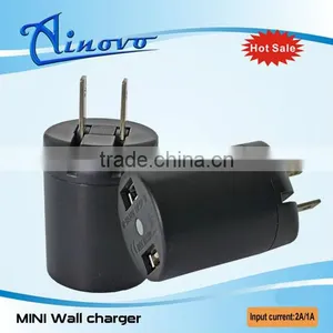 Factory Price New Design Dual USB 5v 2a Usb Power Adapter thumbnail-1