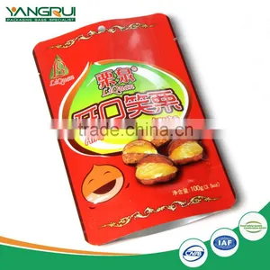 High Quality Standing up Zipper Pouch for Food thumbnail-4