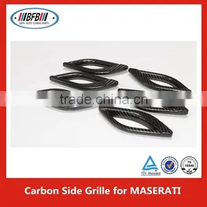 Auto Bodykits Wholesale FOR Marerati Quattroporte Side Vent Carbon Fiber thumbnail-2