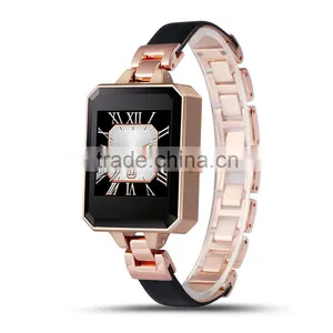 2016 LEM2 Fashion Gemstone Watch Women Watches Smart Watch Bluetooth Smartwatch for Xiaomi Apple Iphone Smartphone thumbnail-1