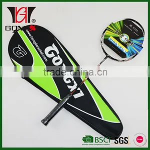 GX-9046 BLACK High Performance Aluminium&carbon Fiber Badminton Racket With Badminton Bag/create Your Top Brand Badminton Racket thumbnail-1