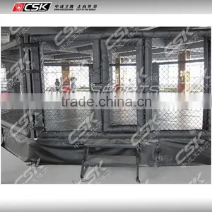 Octagon Hexagon Fighting MMA Floor Cage thumbnail-1