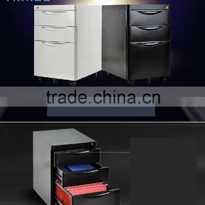 TJG Taiwan Large Movable Drawer Cabinet Type 3 Drawer Metal File Cabinet Wholesale Price thumbnail-6