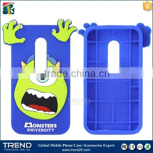 for Moto G3 Monster Cartoon Silicon Phone Case thumbnail-1