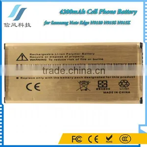 4200mAh Mobile Phone Battery for Samsung Note Edge N9150 N915S N915X Gold thumbnail-3