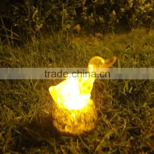 Mother & Son Duck Figurine Sensor Garden Solar Light thumbnail-4