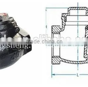 PN16 DN150 Cast Iron Swing Check Valve thumbnail-4