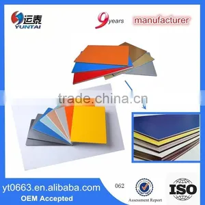 PVDF Decorative Interior Wall Panel Aluminium Composite Panel thumbnail-1