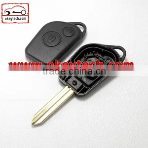 High Quatity Citroen Remote Key Shell for C5 Elysee 2 Button With Logo X Blank Car Key Citroen Romote Key Shell thumbnail-1