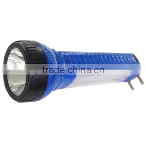 Hot Sell Popular Portable Rechargeable Plastic Led Torch Flashlight thumbnail-1